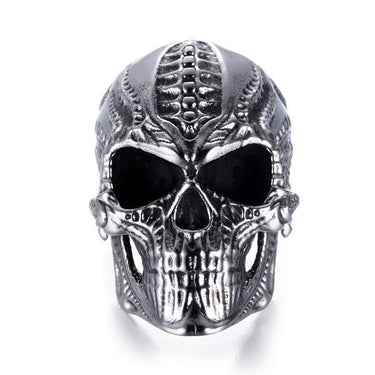 Stainless Steel Skull Ring